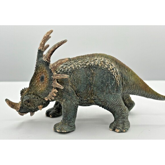 Schleich Styracosaurus Dinosaur Toy‎ Figure 2012 D-73527 Retired EUC - Picture 3 of 10